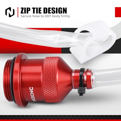 NICECNC Motorcycle Oil Drain Tool Kit 25cm Length Red | Compatible with Honda CRF450 R RX RWE L RL X 2017-2023