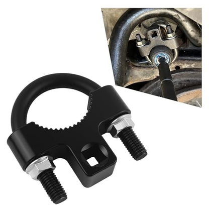 3/8" Drive Inner Tie Rod Removal Tool,U-Shaped Low-Profile Inner Tie Rod Tool with Non-Slip Teeth,Universal Ties Rods End Removals Tools Car Tools for Car Truck SUV