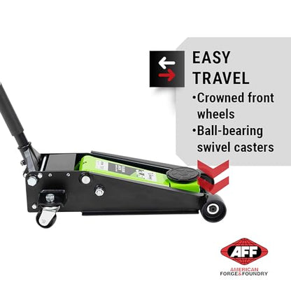 AFF Viking 3.5 Ton Floor Jack - Lightning Lift Hydraulic Car Jack - Heavy Duty - style: Standard Profile