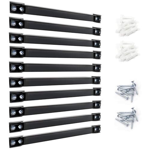 DGSL Magnetic Tool Holder Strip 10 Pack, 16 In Heavy Duty Tool Organizer Magnetic Strip, Tool Magnet Bar For Garage Tool Organization - size: 16 In x 10