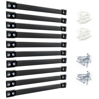 DGSL Magnetic Tool Holder Strip 10 Pack, 16 In Heavy Duty Tool Organizer Magnetic Strip, Tool Magnet Bar For Garage Tool Organization - size: 16 In x 10