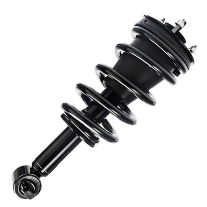 Detroit Axle - 4WD Struts Shocks Kit for 2014-2018 Chevrolet Silverado 1500 GMC Sierra 1500, 2 Front Struts Coil Spring Assembly 2 Rear Shock Absorbers Replacement Suspension - size: 4AQ47491-V1/ strut shock kit