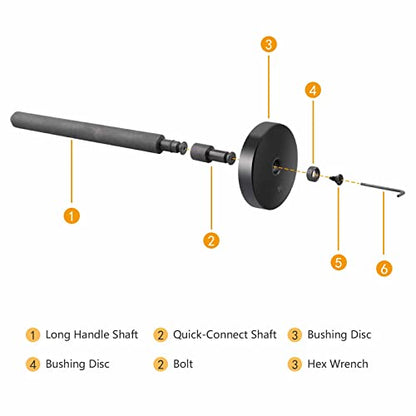 DAYUAN 52 in 1 Custom Bushing Driver Set Bundle Ball Joint Press & U Joint Removal Tool Kit