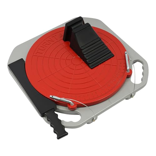 2-Piece Wheel Alignment Turn Plates, 360° Rotating Alignment Tool 3-Ton Capacity Per Plate with 0-50° Scale, Heavy Duty Alignment Plates for Toe Camber Adjustment, Professional & DIY Use