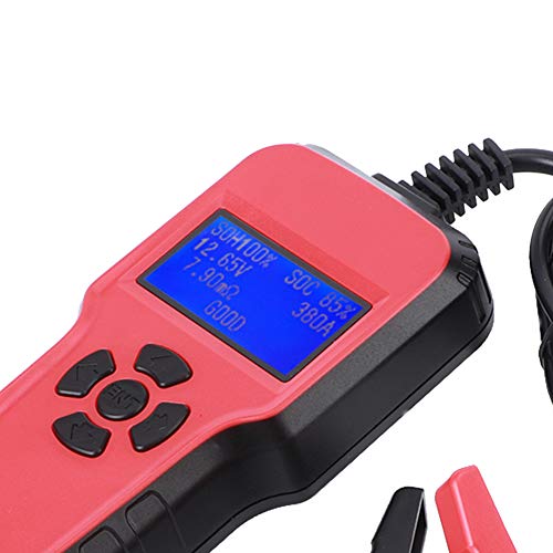 AE1801 Car Battery Te, Automo Digital Battery Analyzer, 12V Te with 2.4in LCD Di, Diagno Tool for CCA, CA, BCI, MCA Standards, Vol