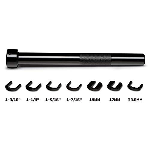 Powerbuilt Inner Tie Rod Kit, Install and Remove Tie Rods, Tool Set Services Vehicles, Trucks, SUVs, Storage Case - 641449 - style: 8 Piece