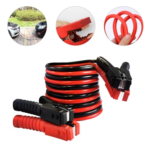 Heavy Duty 2500a Jumper Cable with Pvc Insulation and Strong Clamping Alligator Clips, 11mm Wire Diameter Automotive Booster Cable for Safe Use and Reliable Car Battery Jump