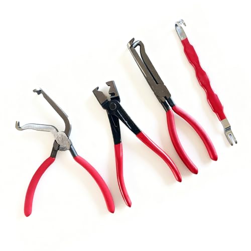 4Pcs Electrical Connector Removal Tool,Electrical Disconnect Pliers,Automotive Electrical Terminal Connector Separator Removal Tool,Electrical Disconnect Tool,Electrical Plug Connector Disconnect Tool