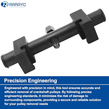 Adjustable Crankshaft Pulley Puller Tool – Heavy-Duty Drive Pulley Remover for Easy Extraction & Installation, Ideal for Smooth Auto Repairs & Maintenance