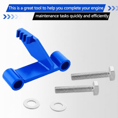 LS Flywheel Locking Tool Compatible with Engines Chevy LS1 LS2 LS3 LS6 LSX | for GM 1997 -2019 Rear-Wheel Drive V8 LS and LT Baised Engines,Cars and Trucks 4.8 5.3 5.7 6.0 6.2 7.0 Liter - color: Blue