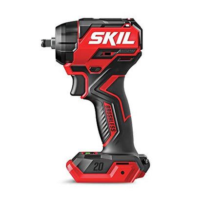 SKIL PWR CORE 20 Brushless 20V 3/8-Inch Compact Impact Wrench Tool Only- IW6739B-00 - style: Impact Wrench Tool Only_Compact