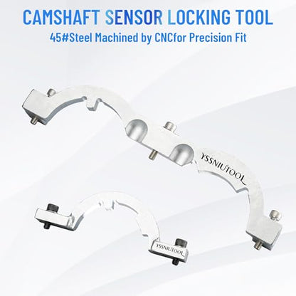 Turbo Engine Timing Tool Kit for Vauxhall Opel Chevy Chevrolet Aveo Cruze 1.0 1.2 1.4, Camshaft Holding Locking Engine Camshaft Alignment Tool set for 2009 to 2020 1.0 1.2 1.4L Chevrolet (Silver) - color: Silver