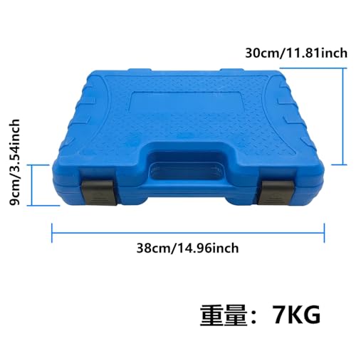 ZKTOOL Engine Camshaft Alignment Timing Tool Set Fit for BMW Mini B38 A15 A12 B48 A20 B58,Camshaft Locking Timing Tool kit，with Crankshaft Timing Positioning Tool, with Crankshaft Pulley Tool