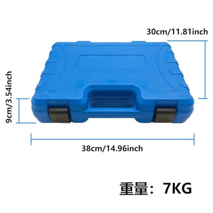 ZKTOOL Engine Camshaft Alignment Timing Tool Set Fit for BMW Mini B38 A15 A12 B48 A20 B58,Camshaft Locking Timing Tool kit，with Crankshaft Timing Positioning Tool, with Crankshaft Pulley Tool