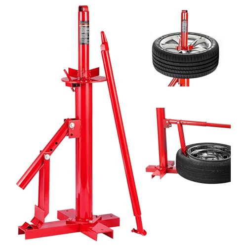 Manual Tire Changer, Portable Hand Bead Breaker Mounting Tool for 203-406 mm Tires, Compatible with Car Truck Trailer, Tire Mounting Machine for Home Garage Small Auto Shop