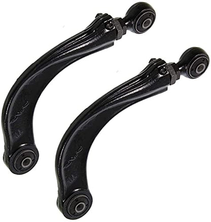 Detroit Axle - 4pc Rear Control Arms for Ford C-Max Focus Mazda 3 5 Volvo C30 C70 S40 V50, 4 Upper & Lower Control Arms Replacement - size: 2C1700188/4PC