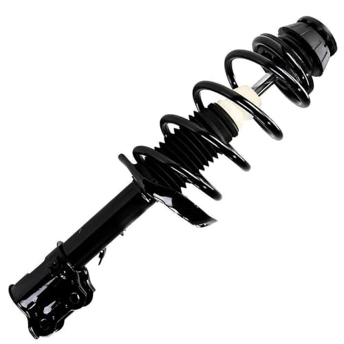 Detroit Axle - 4pc Front Struts Lower Control Arms for 2010-2013 Kia Soul [with Automatic Transmission], Struts with Coil Spring Control Arms with Ball Joint 2011 2012 Suspension Replacement - size: 4CQ50703/4PC