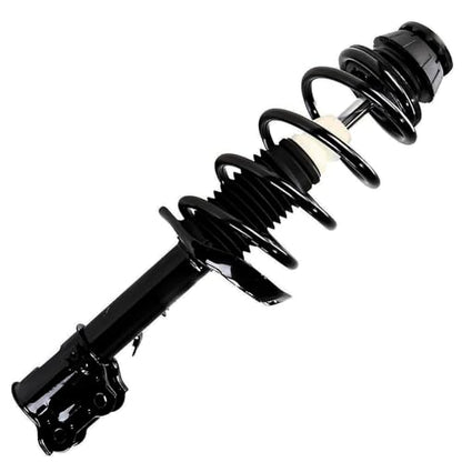 Detroit Axle - 4pc Front Struts Lower Control Arms for 2010-2013 Kia Soul [with Automatic Transmission], Struts with Coil Spring Control Arms with Ball Joint 2011 2012 Suspension Replacement - size: 4CQ50703/4PC