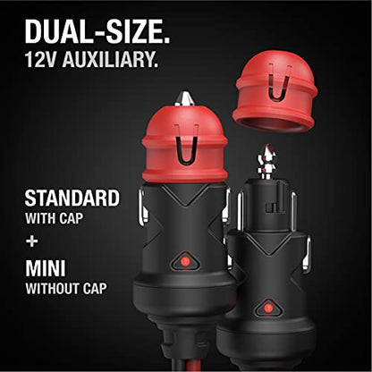 NOCO GC003 X-Connect 12V Dual-Size Male Plug Accessory Genius Smart Battery Chargers