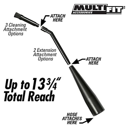 Multi FIT VT1215 Micro-Cleaning Wet Dry Shop Vacuum Attachment Kit