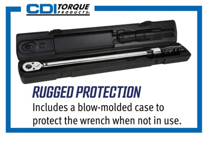 Industrial Brand CDI Torque 2502MRPH 3/8-Inch Drive Adjustable Micrometer Torque Wrench, Torque Range 30 to 250-Inch-Pounds - size: 3/8", style: 30-250 in.lbs