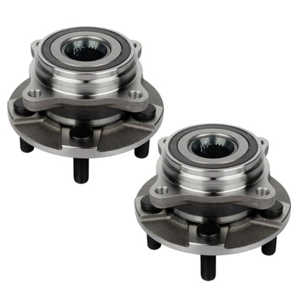 ECCPP 2-Piece 512517 Wheel Hub Bearing for Ford GT 2017-2020 | for Ford for Mustang 2015-2023 5 lugs w/ABS Sensor Pre-Greased Sealed - size: 512517*2