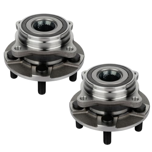 ECCPP 2-Piece 512517 Wheel Hub Bearing for Ford GT 2017-2020 | for Ford for Mustang 2015-2023 5 lugs w/ABS Sensor Pre-Greased Sealed - size: 512517*2