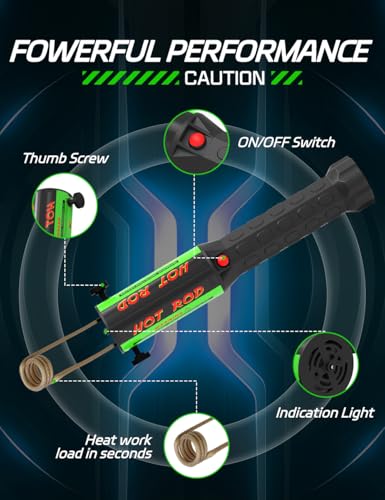 Magnetic Induction Heater Kit - 1200W 110V Hand Held Automotive Heat Tool For Rusty Screw Removing with 8 Coils and Box - color: Greenbox-green, size: 8 Coil