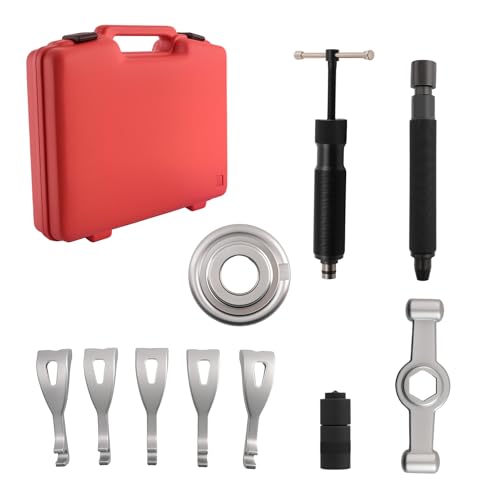 maXpeedingrods 10 Ton Universal Wheel Hub Puller Kit, Brake Drum Puller, Heavy Duty Front Wheel Hub & Bearing Remover Tool Set with Adjustable 5 Jaws for Most Cars, SUVs and Light Trucks