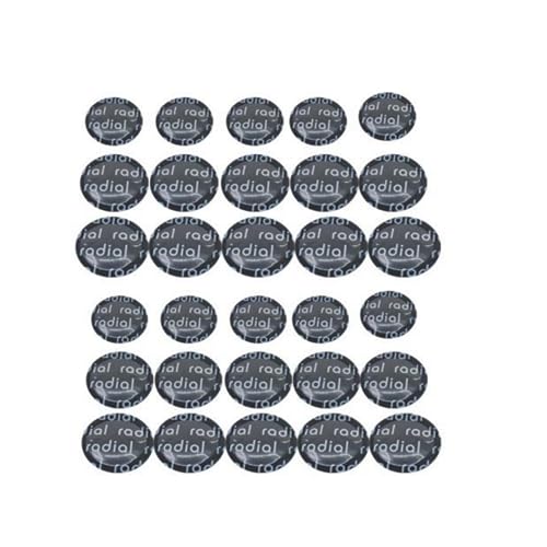 30Pcs Round Tire Patch with Roller Tool, Round Tubeless Patches, Fast Repair Cold Patch for Car Tire Damage