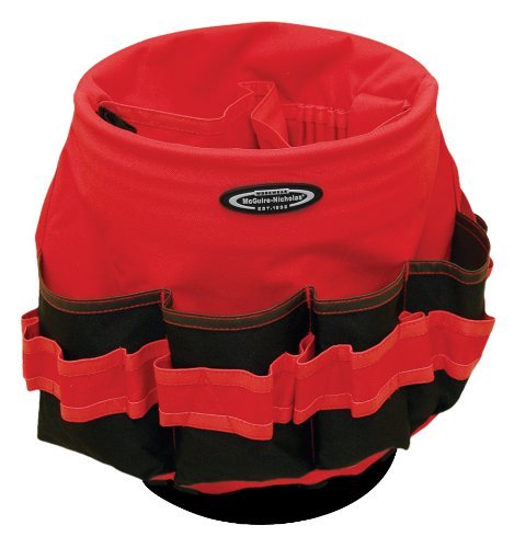 McGuire-Nicholas McGuire Nicholas 22054 Bucket Pro 54 Pocket Bucket Tool Organizer, Colors may vary - style: 54 Pockets