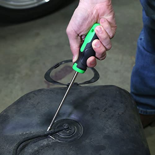 OEMTOOLS 26519 5 Piece Hose Remover Set, Cotter Pin Removal Tool, for Radiator Line and Heater Hose Removal, Coolant Hose Remover, Black and Green