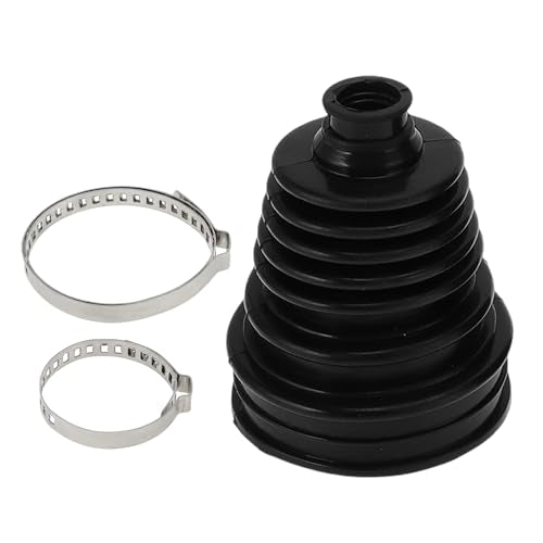ACROPIX 1pc CV Joint Boot with 2 Stainless Steel Clamps, Waterproof & Dustproof CV Axle Boot Repair Kit Universal CV Joint Boot Fits for Most Cars - size: Set A