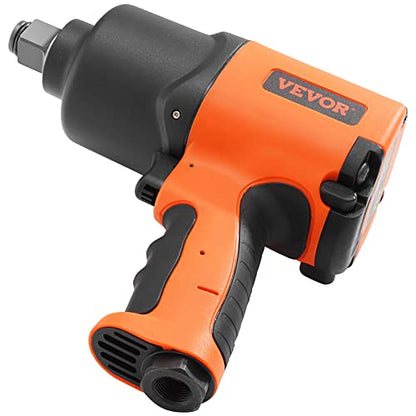 VEVOR Air Impact Wrench, 3/4-Inch Drive Air Impact Gun, Up to 1870ft-lbs Nut-busting Torque, Composite Pneumatic Impact Wrench for Auto Repairs and Maintenance Heavy Duty - size: 3/4-Inch/1870ft-lbs