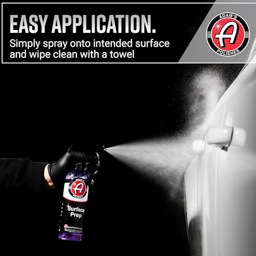 Adam's Polishes Surface Prep (16oz) - A Surface Cleanser Spray for Auto Paint Prep to Apply Any Ceramic Coating, Car Wax, or Spray Sealant | Use After Clay Bar, Car Wash & Orbital Polisher Treatment - size: 16 fl. oz
