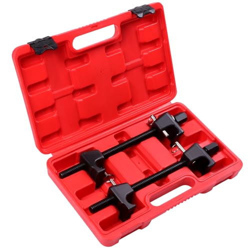 ECCPP 2 Pcs Macpherson Strut Spring Compressor Tool Kit Coil Spring Compressor Tool Remover Installer Tool
