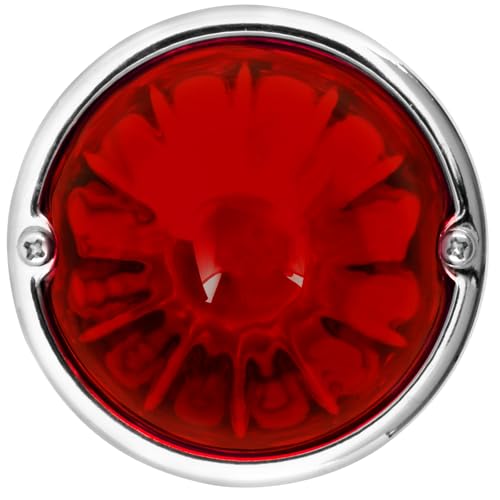 GG Grand General 92432 Stainless Steel Red Watermelon Glass Lens Kit for #1156, Bulb not Included - color: Red, style: 1156 Bulb Base
