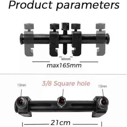 Adjustable Crankshaft Pulley Removal Tool,New Upgraded Crankshaft Pulley Removal Tool,Crankshaft Pulley Removal Tool,Crankshaft Pulley Puller Tool,Engine Pulley Removal Tool