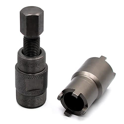 24mm 27mm Flywheel Puller and 20mm 24mm Remover Clutch Lock Nut ool | For Honda Yamaha Motorcycle ATV Dirt Bike - style: Tools set
