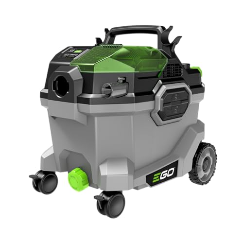 EGO Power+ Shop Vacuum Wet Dry, Car Vac, Portable Cordless Cleaner, 9 Gallon 110 CFM, Battery and Charger Not Included - WDV0900 - style: Wet/Dry Vacuum (No Battery/Charger)