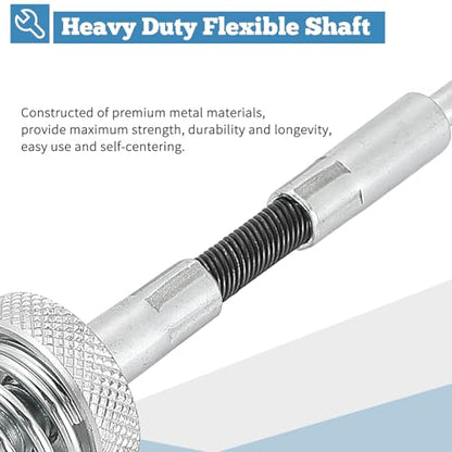 ATPEAM Engine Cylinder Hone Tool Adjustable Deglazer Set for Grinding Holes from 2" to 7" Diameter with Extra 3-Piece 3" Long Stones 220 Grit - size: 3''