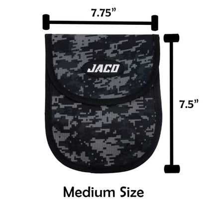 JACO Utility Tool Pouch | Multi-Purpose Storage Pouch for Tire Gauges, Tools, & Accessories (Digital Camo) - size: Medium
