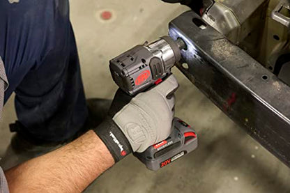 Ingersoll Rand W3131-K22 20V 3/8" Cordless Impact Wrench 2 Battery Kit, Mid-Torque, Compact, Pistol Grip - size: 3/8" Drive, style: 2-Battery Kit