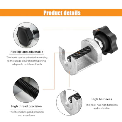 Car Windshield Wiper Arm Removal Tool Kit - Heavy-Duty Car Battery Terminal and Wiper Arm Puller Tool - Carbon Steel Arm Battery Terminal Bearing Remover Puller Repair Tool for Most Car SUV RV Truck