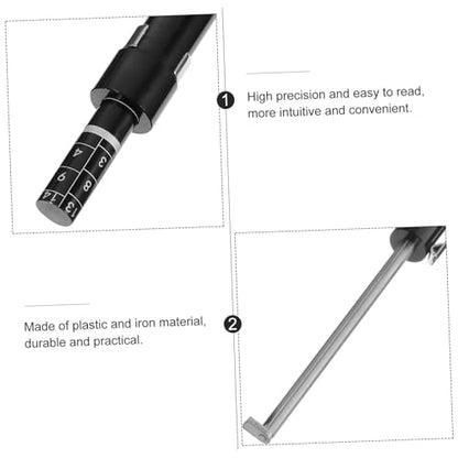 GARVALON 1pc Car Brake Pad Detection Pen Tire Tread Depth Gauge Brake Pad Thickness Measurement Tool High Precision Easy to Read