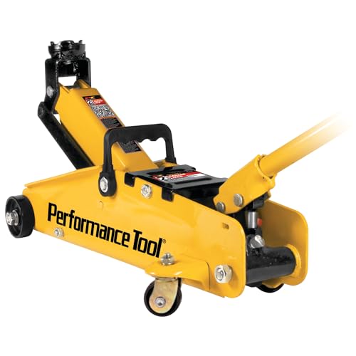 Performance Tool W1640 2-1/2 Ton Garage Jack, (5,000 lbs.) 5-15.5-Inch Lift, Swivel Casters, For Cars/Trucks - style: 2-1/2 Ton (5,000 lbs)