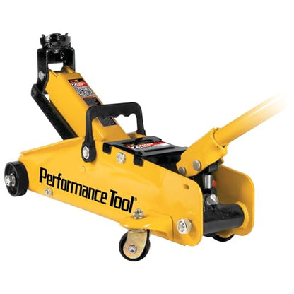 Performance Tool W1640 2-1/2 Ton Garage Jack, (5,000 lbs.) 5-15.5-Inch Lift, Swivel Casters, For Cars/Trucks - style: 2-1/2 Ton (5,000 lbs)