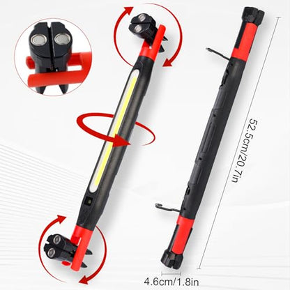 Magnetic Light for Car Hood, Rechargeable Underhood Work Light, with USB, 3 Lighting Modes, Super Bright Magnetic Utility Light for Mechanics, Accessories