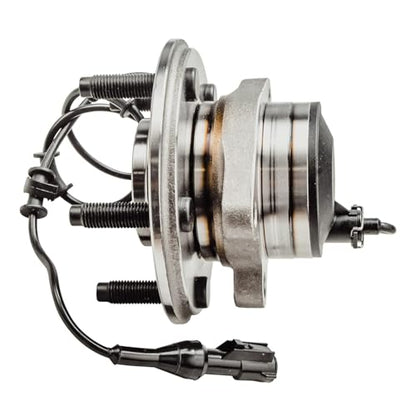 Detroit Axle - 2WD Front Wheel Bearing Hubs for Jaguar S-Type XJ8 XJR [5 Lug], Wheel Bearing Hubs Assembly Set Replacement, Pair Hubs w/Sensor Wire - style: 513169 x2/Pair