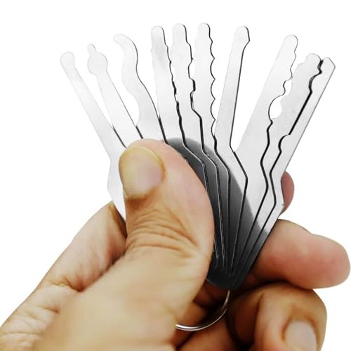 10 PCS Only Cabinets Repair Tool,Hook Hand Tools,Emergency Pocket Set Heavy Duty Pick and Hook Set Repair Tool Kit Car Maintenance Tools for Automotive Use